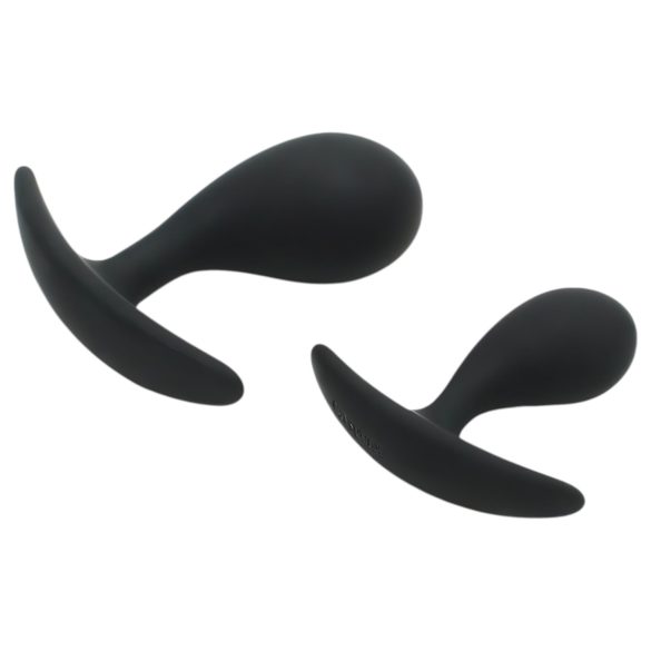 Rimba Copenhagen - Anal Plug Set - Schwarz (2 Stk.)