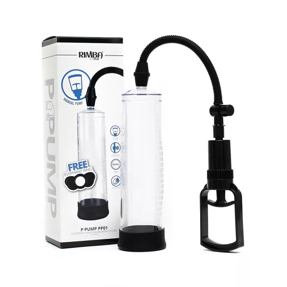 Rimba P-PP01 - Zweifinger Penispumpe (transparent)