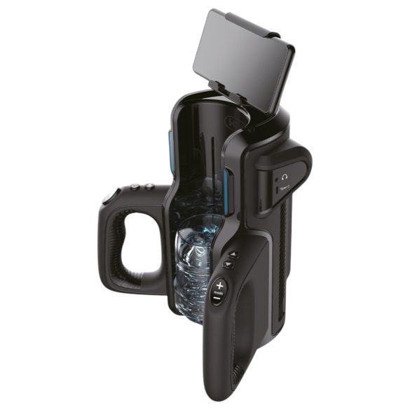 LETEN SM 500 - Auf- und Ab-Wichser mit Handyhalter (schwarz)