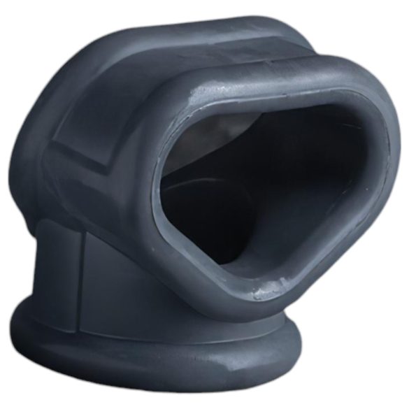 Boners 2in1 - Penis- & Hodentrachenring (grau)