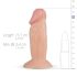 Real Fantasy Archi - naturgetreuer Dildo - 11,5 cm (natur)