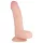 Real Fantasy Cliff - lebensnaher Dildo mit Hoden - 22cm (natur)