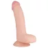 Real Fantasy Cliff - lebensnaher Dildo mit Hoden - 22cm (natur)