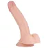 Real Fantasy Derek - lebensechter Dildo mit Hoden - 22cm (natur)
