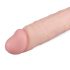 Real Fantasy Glynn – realistischer Dildo mit Hoden - 25 cm (natur)