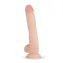Real Fantasy Elvin - naturgetreuer Dildo mit Hoden - 28 cm (natur)