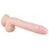 Real Fantasy Elvin – Wiederaufladbarer, naturgetreuer Vibrator - 28 cm (Hautfarbe)