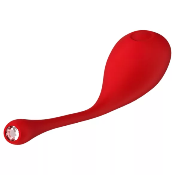 Red Revolution Metis - Wiederaufladbares, wasserdichtes Vibrations-Ei (rot)