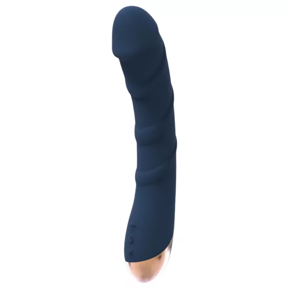 Goddess Atlas - Akkus, wasserdichter, wärmender G-Punkt Vibrator (blau)