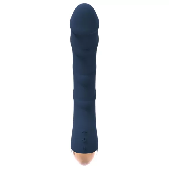 Goddess Atlas - Akkus, wasserdichter, wärmender G-Punkt Vibrator (blau)