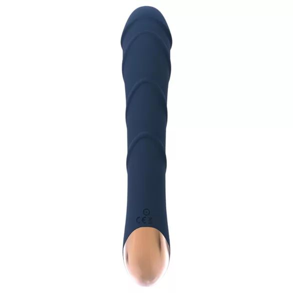 Goddess Atlas - Akkus, wasserdichter, wärmender G-Punkt Vibrator (blau)