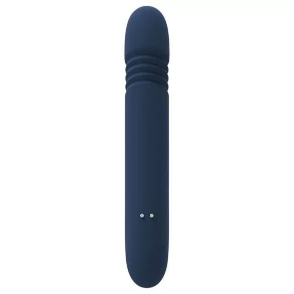 Goddess Zephyros - wasserdichter Klitoris-Vibrator mit Stoßfunktion (blau)