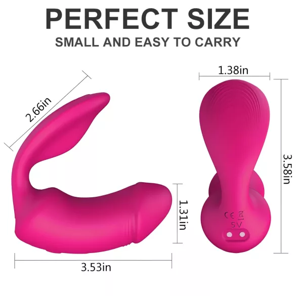 Vibes of Love Duo - 2in1 Klitorisvibrator (pink)