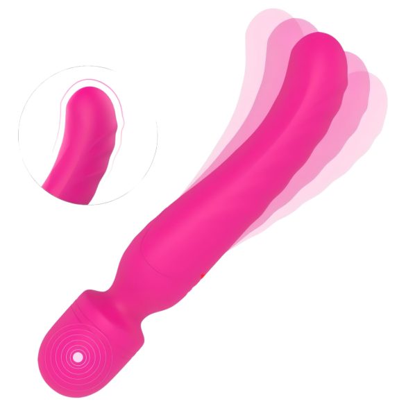 Vibes of Love Wand - Akku-Heiz-Massagestab (Pink)
