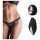 Pantyrebel - Akku-Vibrations-Slip - Schwarz (S-L)
