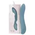 Bloom Rose - Akku-G-Punkt-Vibrator aus Silikon (Türkis)