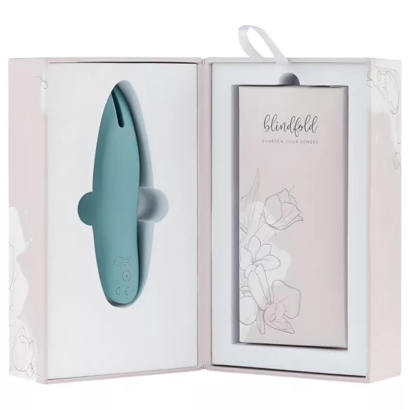 Bloom Tulip - Akku Silikon Klitoris-Vibrator (türkis)