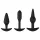 EasyToys Pleasure Kit - vielfältiges Analplug-Set (schwarz)