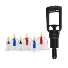 Easytoys Cupping - Saugnapf-Set (6-teilig)
