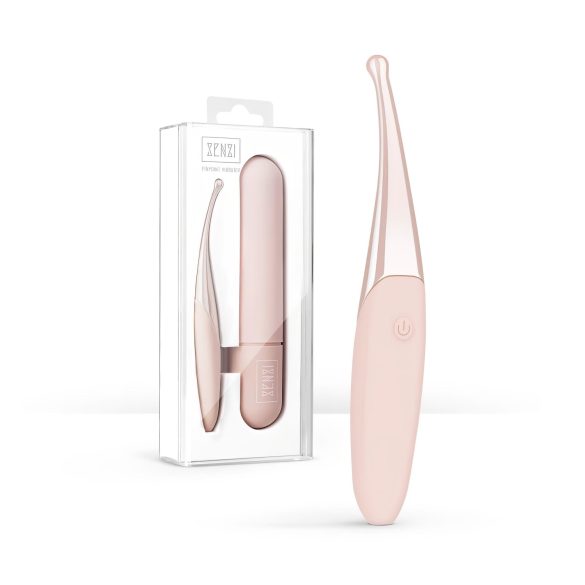 Senzi - Wiederaufladbarer, wasserdichter Klitoris-Vibrator (Pink)