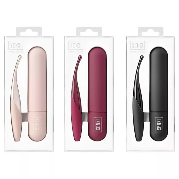 Senzi - Wiederaufladbarer, wasserdichter Klitoris-Vibrator (Pink)