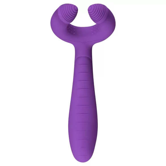 Easytoys Couple - wiederaufladbarer, wasserdichter Paarvibrator (lila)