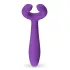 Easytoys Couple - wiederaufladbarer, wasserdichter Paarvibrator (lila)