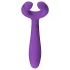 Easytoys Couple - wiederaufladbarer, wasserdichter Paarvibrator (lila)