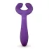 Easytoys Couple - wiederaufladbarer, wasserdichter Paarvibrator (lila)