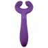Easytoys Couple - wiederaufladbarer, wasserdichter Paarvibrator (lila)