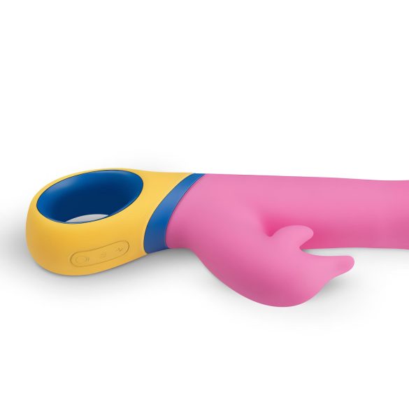 PMV20 Copy Dolphin - rotierender Vibrator mit Klitorisarm (pink)