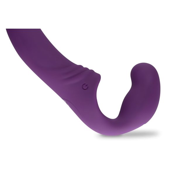 Easytoys - Akkubetriebener, kabelloser Strap-On-Vibrator (Lila)