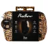 Panthra Zuna - wiederaufladbarer, wasserdichter Paarvibrator (Leopard-Schwarz)