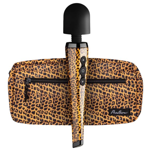Panthra Shaka Wand - Akku-Massagestab (Leoparden-Schwarz)