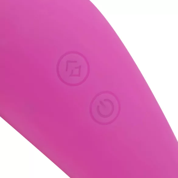 EasyToys Taptastic Vibe - wiederaufladbarer, wasserdichter Klitoris-Vibrator (pink)