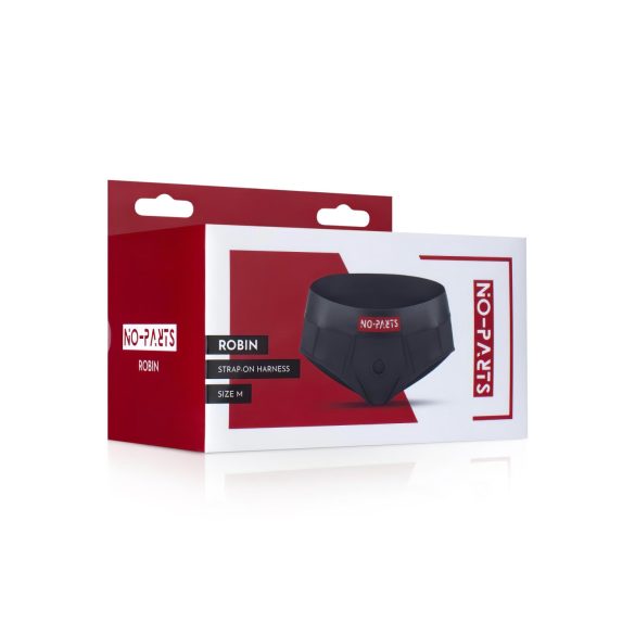 No-Parts Robin - Strap-On Hose (schwarz) - S