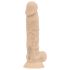 Real Fantasy Conrad - Saugnapf-Vibrator - 20cm (natur)