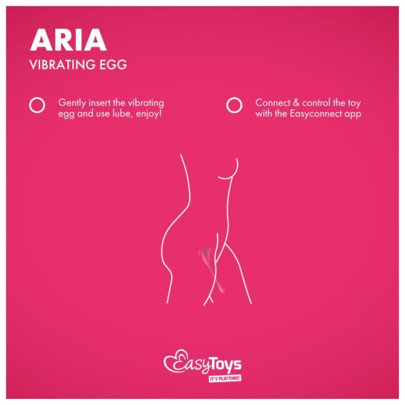 EasyConnect - Intelligentes Vibrations-Ei (Rosa)