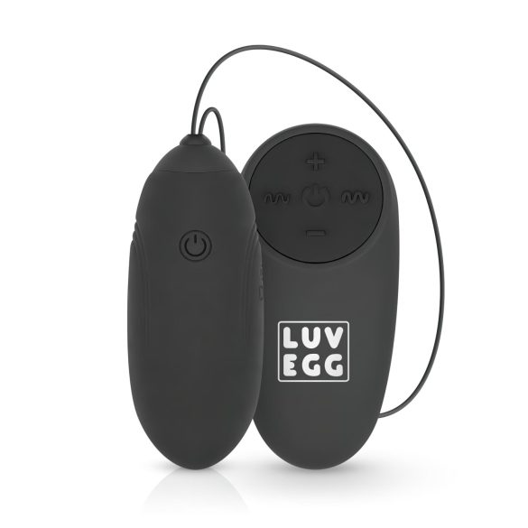 LUV EGG - Wiederaufladbares, kabelloses Vibro-Ei (schwarz)