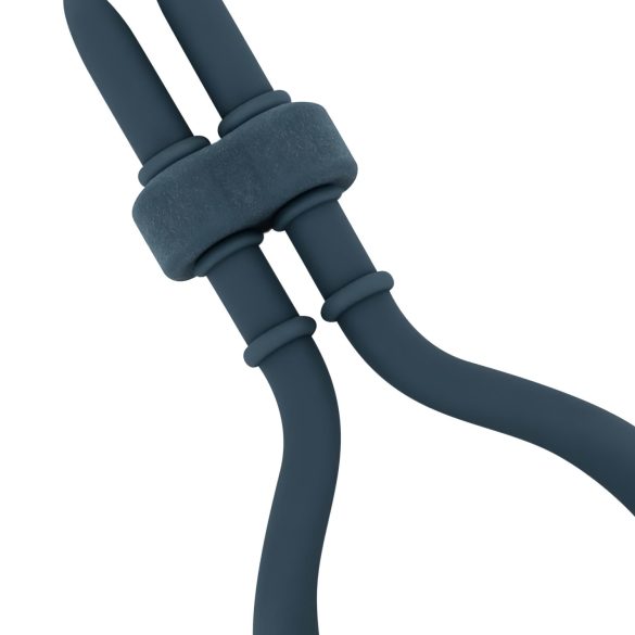 Boners - Einstellbarer Vibrationspenisring (blau)