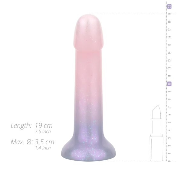 EasyToys Mermaid - Glitzernde Dildo - 19cm (Rosa)
