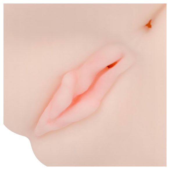 FWB - Ellen Rogers Masturbator Vagina & Po Vibrator (Natur)