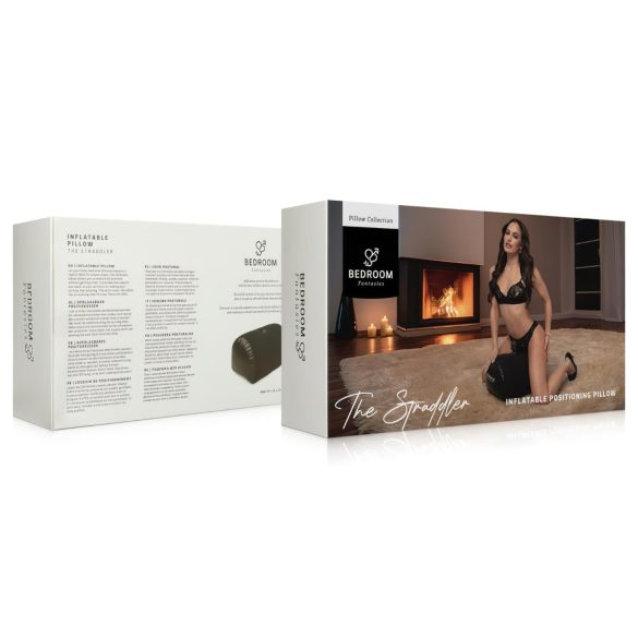 Bedroom Fantasies - Aufblasbares Sexkissen mit Vibratorhalter (schwarz)