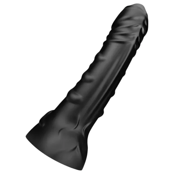 BUTTR Black Hawk - lebensechter Anal-Dildo (schwarz)