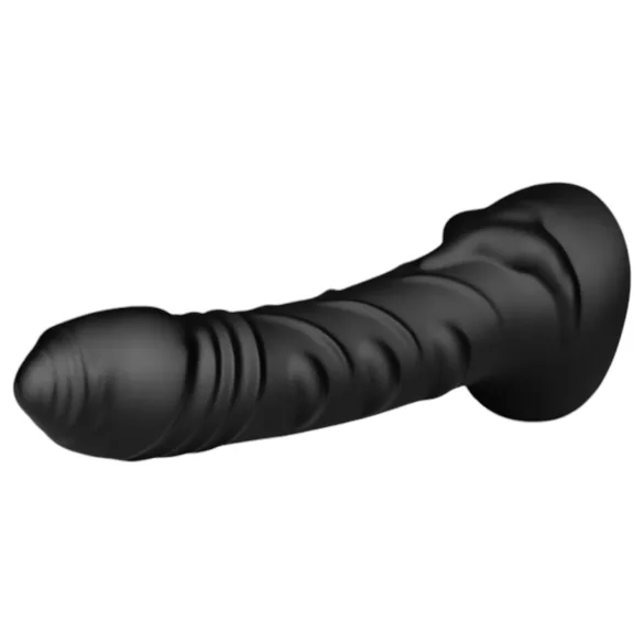BUTTR Black Hawk - lebensechter Anal-Dildo (schwarz)