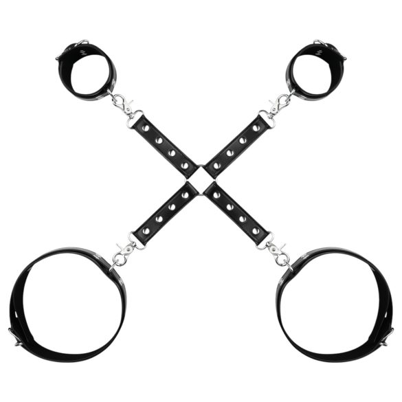 Bedroom Fantasies - Hand- und Oberschenkelmanschetten (schwarz)