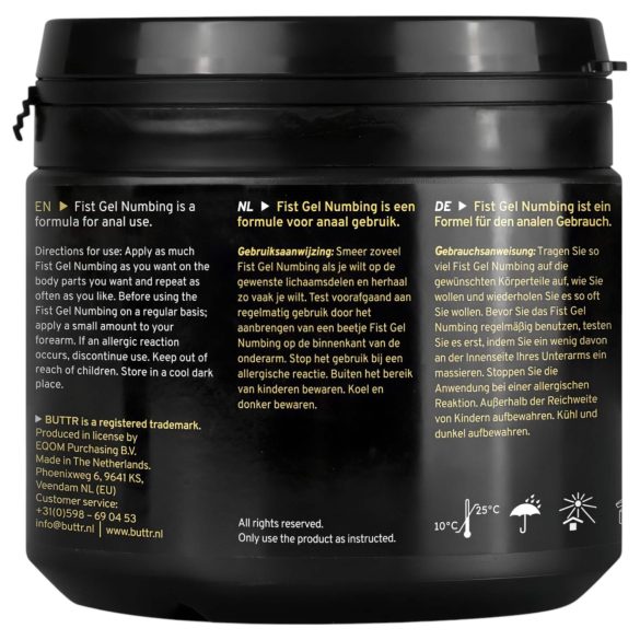 BUTTR - desensibilisierendes Fisting-Gel (500ml)