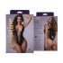 Christine - Tief ausgeschnittener Netz-Body - (Schwarz) - XS-XL