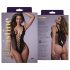 Christine - Tief ausgeschnittener Netz-Body - (Schwarz) - XS-XL