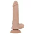 Real Fantasy Hunter - lebender Vibrator mit Stoßfunktion und Fernbedienung (hautfarben)